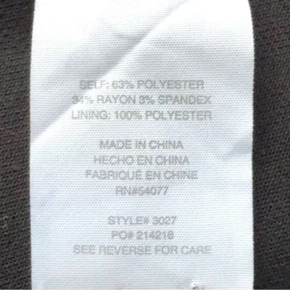 CAbi Black Fitted Button-Up Blazer - Size 2 - Picture 13 of 16